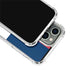 American Flag Color Block iPhone 15 Pro Clear Case